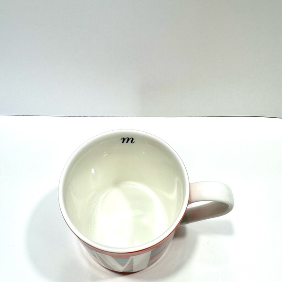 KATE SPADE WHATS IN A NAME INITIAL “M” COFFEE MUG - Picture 3 of 8